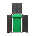 ゴミ箱収納用カバー金属製 - 90 x 70 x 120