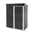 金属製収納小屋 - ガーデンや屋外の収納用途 - スチール製 - 200 x 120 x 180